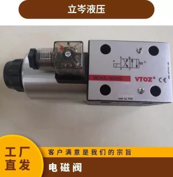 VTOZ Hydraulic Valve WDKE-1631/2A-220AC Solenoid Valve/Pressure Valve