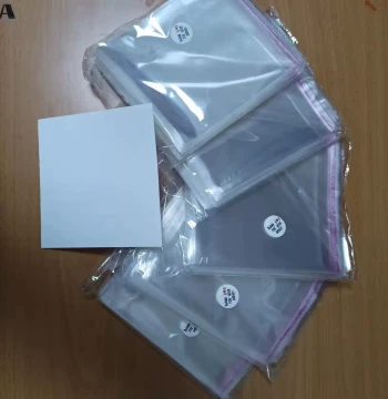 Plastic Self-sealing Sleeve 200 Pieces for 15x15cm Drawing Paper