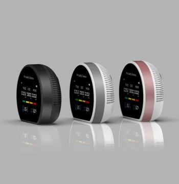 New Arrival Air Quality Formaldehyde Detector for Home Use, Indoor New House Renovation, Self-Test Temperature, Humidity, and Formaldehyde Measurement