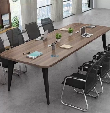 Modular Conference Table Long Table Small Meeting Room Negotiation Simple Modern Long Large Desk Workstation Office Desk and Chair