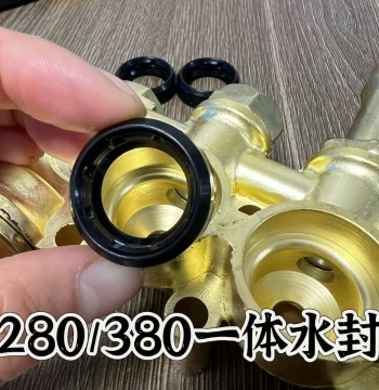 Panda Shenlong QL280/380 High-Pressure Washer Repair Parts: Integrated Pump Head and Water Seal Assembly