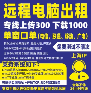 Remote Computer Rental: Cloud PCs, Servers, Single-Window Emulators, Multi-Instance VMs for Studios and Rendering