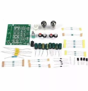 Audiophile 6J1 Vacuum Tube Preamplifier Tube Amp Headphone Preamp Buffer Effect DIY Kit