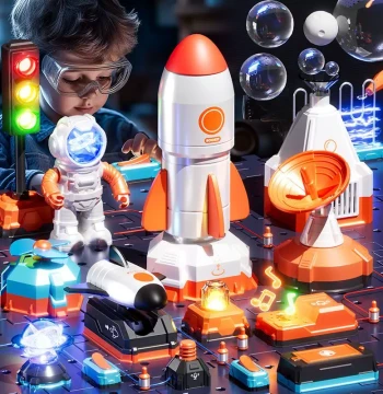 2025 New Children's Circuit Experiment Toy Set, Physics Building Blocks, Elementary School Science Experiments, Gift for Boys