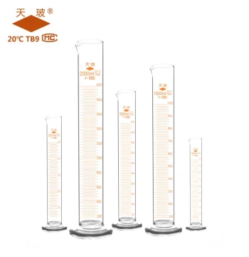 Class A Glass Graduated Cylinder with Tianbo Scale, 5/10/15/20/25/50ml, 100ml Measurement Cylinder