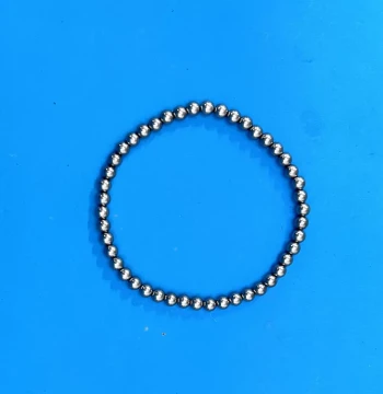 Perforated 95% High-Purity Tungsten Beads 5 8 10mm Drilled Solid Tungsten Prayer Beads Bracelet Shiny Through-Hole Beads