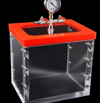 Fully Transparent Acrylic Organic Glass Box Vacuum Box Drying Box Vacuum Tank Glue Resin Air Extraction Box Degassing Bucket
