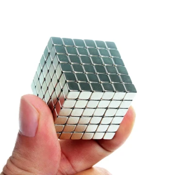 Magnetic Cube Magic Buckyballs 5mm 216 Pieces Square Magnets Stress Relief Educational Toy Building Blocks
