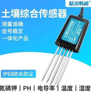 Integrated Soil Sensor, pH Acidity Detector, RS485 Conductivity Module, Multi-in-One Temperature, Humidity Sensor
