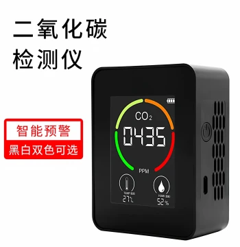 Carbon Dioxide Detector Concentration Meter CO2 Sensor Portable Air Quality Monitor Smart Home