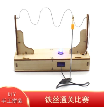 Wire Obstacle Course Competition Student Homemade Creative Handmade Assembly Tech Mini Production Toy DIY Model Material Kit