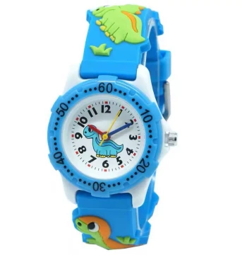 Dinosaur Children's Watch Elementary Silicone Jurassic 3D Electronic Quartz Watch