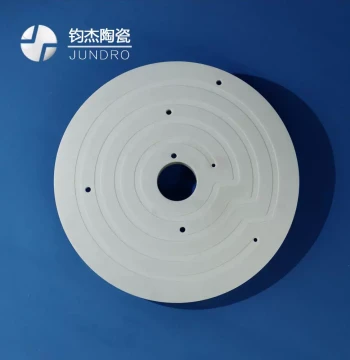 6-inch Aluminum Nitride Ceramic Heat Dissipation Plate Wafer Aluminum Nitride Ceramic Thermal Plate Semiconductor Heat Sink