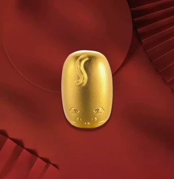 9999 Pure Gold Investment Bar - Golden Meow Wealth Collection for Holiday Gifting