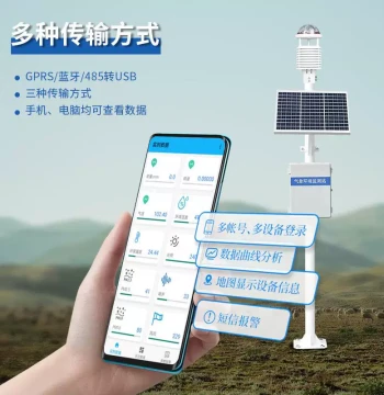 Ultrasonic Small Weather Station Smart Weather Monitor Agricultural Weather Monitoring Station Micro Automatic Weather Station
