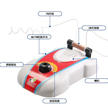 DIY AM/FM Radio Assembly Kit for Elementary and Middle School Children's Electronics Learning