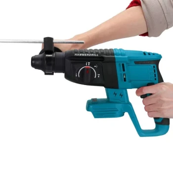 Hot Sale New Arrival Brushless Cordless Rotary Hammer Drill, Electric Pick, 3-in-1 High Power Industrial Impact Drill