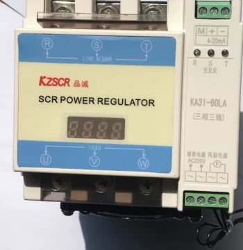 Three-Phase Power Regulator 60A 50A Thyristor KA31-60LA Digital Display Power Controller 380V Pincheng KZSCR
