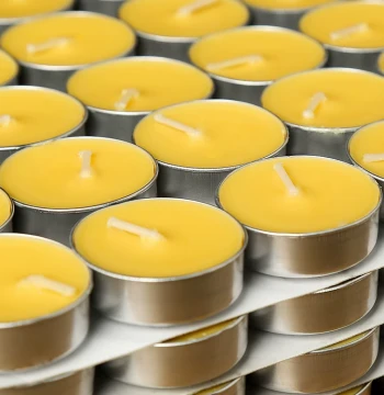 Plant-Based New Butter Lamp 124 Hours 100 Pieces Buddha Offering Lamp, Home Long-Lasting Buddha Front Lamp, Aromatherapy Candle, Su Oil Lamp