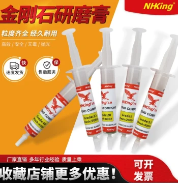 NHKing Diamond Polishing Paste for Mold Polishing, Oil-Based Grinding Compound for Mirror Finish Metal Shining