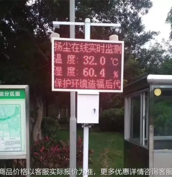 Online Dust Detection Monitor 2.5/10 Construction Site Environmental Air Quality Noise Real-Time Monitoring Detector