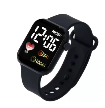 LED Digital Watch for Youth and Students, Creative Trendy Fashion Simple Sports Watch for Middle and High School