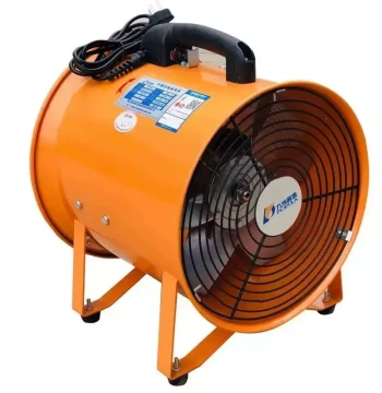 Portable Extraction and Supply Fan with Telescopic Air Duct