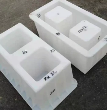 40*20*20 Double-Hole Cement Hollow Brick Plastic Mold Return Pattern Mold Internet-Famous Decorative Wall Courtyard Partition