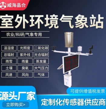 High-Speed Compact Weather Monitoring Station for Agriculture, Outdoor Wind Speed & Direction, Soil Air Temperature & Humidity with Stevenson Screen