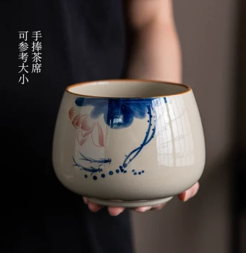 Plant Ash Tea Residue Jar, Waste Water Container, Light Luxury Kung Fu Tea Accessories for Home and Office Use