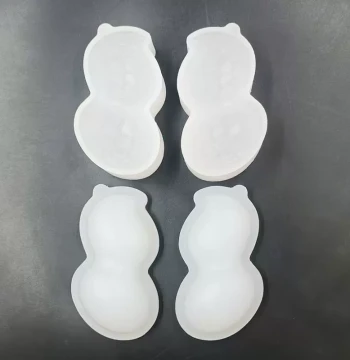Leather Vegetable-Tanned Leather Shaping Mold, Genuine Leather Peanut Mold Model for Shaping and Pressing