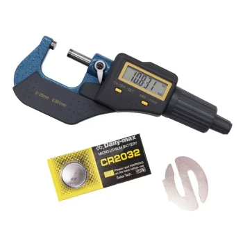 New High-Speed Production Outer Diameter Micrometer 0-25mm High Precision 0.001 Electronic Digital U Micrometer Caliper Spiral Measurement