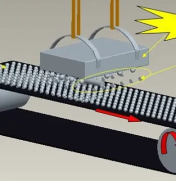 Strong Magnet Large-Scale Mining Conveyor Belt Industrial Powerful Magnet Iron Remover, Suspended Permanent Magnet Iron Absorber
