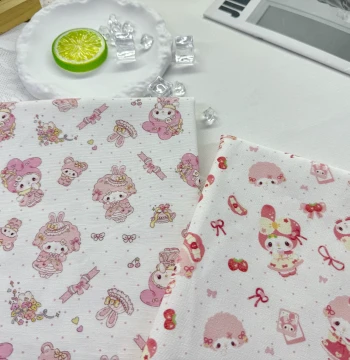 Exclusive Copyright Pattern 100% Cotton 8oz Canvas Fabric for Melody Bags, Tablecloths, Overalls, and Jackets