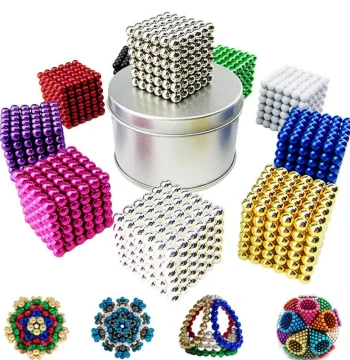 wholesale Magnet Metal Balls 5mm 216pcs/set Magnetic stick B