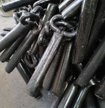 Mining Cart C-Type Smelting Car Pin with Open Mouth Anti-Drag Ring Connection Pin and Accessories