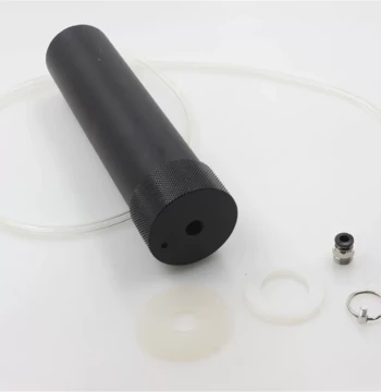 Dispensing Machine Cartridge 330CC Silicone Sleeve Aluminum Alloy Sleeve Syringe Gluing Machine Glass Syringe Barrel