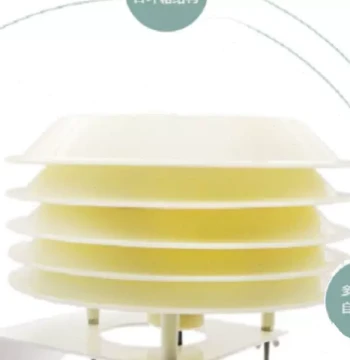 Small Agricultural Weather Station Stevenson Screen Radiation Shield Micro Ventilated Rainproof Box Customizable Layers