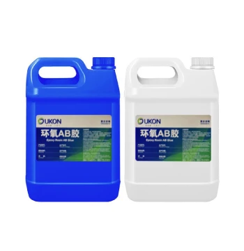 Permeable Adhesive Stone Special Glue AB Glue Transparent Adhesive Colored Sand Pavement Fast Drying Epoxy Resin AB Glue Flooring