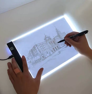 A4 A3 Light Tracing Table LED Copy Board Illuminated Tracing Desk Sketch Drawing Board Anime Drawing Handwriting Board