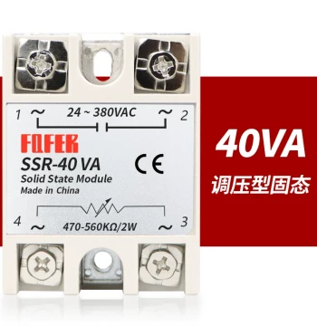 Solid State SSR-10VA 10A 25VA 40VA 60VA 80VA 100VA Voltage Regulating Solid State Relay