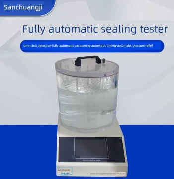 Food Packaging Bag Positive/Negative Pressure Vacuum Cap Expansion Leak Tester