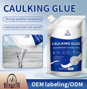 Waterproof Potting Sealant for Roof and Floor Crack Filling, High-Elasticity Anti-Cracking Wall Gap Injection Adhesive for Crack Repair