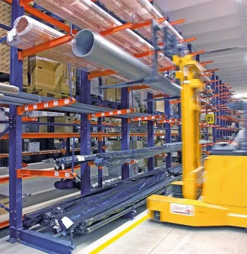 Cantilever Rack, Warehouse Suspension Metal Double-Sided Single-Sided Pipe Aluminum Material Storage Rack, Heavy-Duty Arm