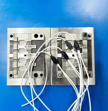 Source Factory: Plug Mold, Positioning Wire Mold, Vertical Injection Mold, Wire Harness Overmolding Mold
