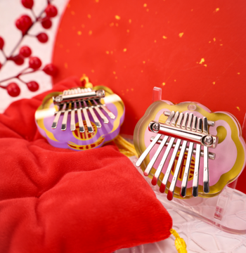 Huima Creation 2026 New Fortune Kalimba Thumb Piano with Metal Tines, Compact and Portable Finger Instrument