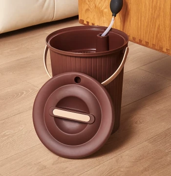 Tea Dregs Bucket Tea Water Bucket Trash Can Waste Water Bucket Desktop Kung Fu Tea Station Tea Leaf Filter Separation Tea Tray Drainage Accessories