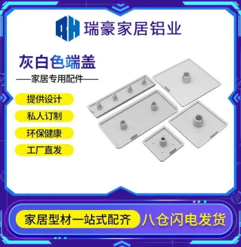 European Standard Aluminum Profile End Caps, Plugs, Panel Covers, and Dust Covers for Sizes 15/20/30/40/45/50/60/80/90
