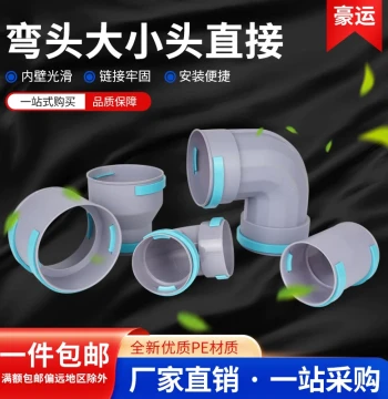 Fresh Air System PE Pipe Fittings: Straight Connector, 90-Degree Elbow, 75/110 Soft PE Pipe, Air Distribution Box, Oblique Three-Way Vent Valve, Free Shipping