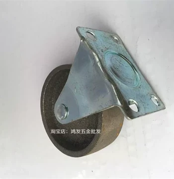 Iron Full 2.5 Light Caster Wheel Directional Wheel Caster Wear-resistant High-temperature Roller Inch Iron Cast Iron Industrial Type
